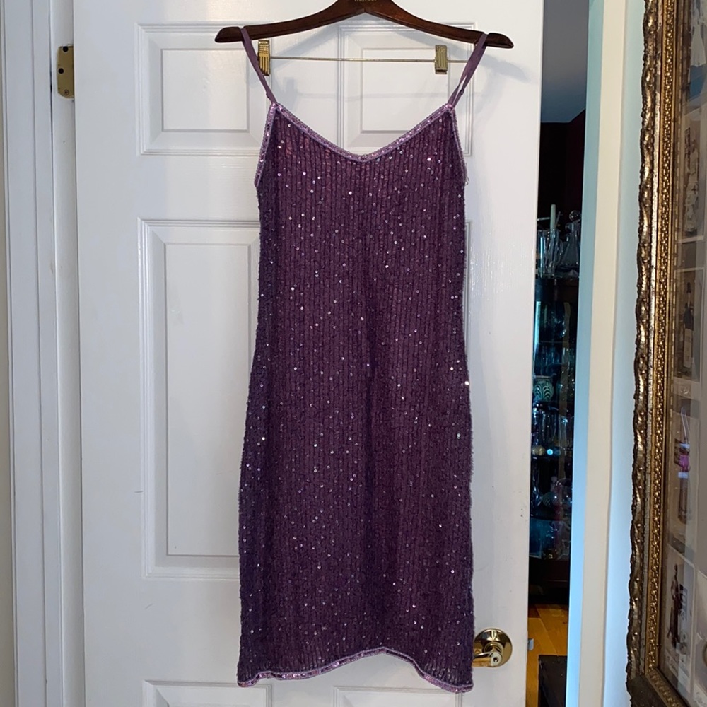 Betsey Johnson Purple Mini Dress